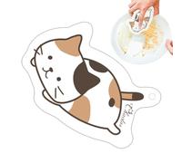 Sponge for Washing Dishes, Soft Non-Scratch Scrub with Lanyard for Kitchen and Household Cleaning | Cat Sponges for Dishes - Cute Cellulose Sponges Wood Pulp