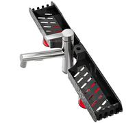 Sponge Rack For Kitchen Sink - Stainless Steel Shower Caddy No Drill, Shower Soap Holder | No-Drill Anti-Slip Tray | Kitchen Sink Sponge Holder Around Faucet For Toiletry Tissue Brush Comb Showers