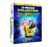 SPONGEBOB 3-MOVIE COLLECTION (Blu-ray) Tom Kenny Clancy Brown Rodger Bumpass