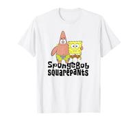 SpongeBob And Patrick Best Friends Logo Maglietta