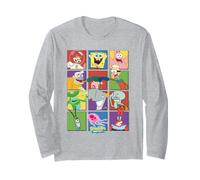 Spongebob Character Squares Maglia a Manica