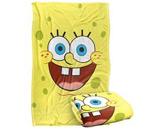 Spongebob - Coperta in spugna, 91,4 x 147,3 cm, super morbida