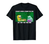 Spongebob I Got You This Box Present Funny Meme Cartoon Maglietta