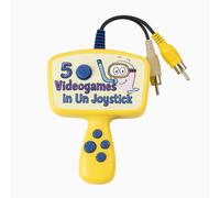 SpongeBob Joystick Plug & Play 5 Giochi TV Nickelodeon Bambini 3+