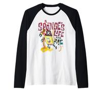 Spongebob Movie (2025) A Sponge's Life Maglia con Maniche Raglan