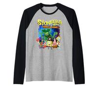 Spongebob Movie (2025) Crew Lineup Maglia con Maniche Raglan
