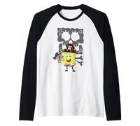 Spongebob Movie (2025) Spongebob And Garry Maglia con Maniche Raglan