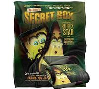 Spongebob Secret Box Coperta super morbida al tatto setoso - 152 x 127 cm