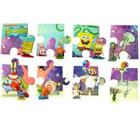 Spongebob Set Completo 8 Personaggi 3D + Puzzle