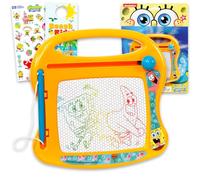 Spongebob - Set di attività con blocco magnetico per schizzi, adesivi, molto altro ancora | Spongebob lavagna magnetica da disegno per bambini, ragazzi e ragazze