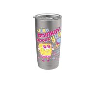 Spongebob solo pensando a te Bicchiere termico in acciaio inox doppia parete