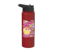 Spongebob solo pensando a te Stainless Steel Insulated Water Bottle