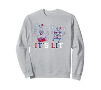 Spongebob Squarepants 4th of July It's Lit Patriotic Party Felpa