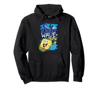 Spongebob Squarepants 90s Surf Waves Estate Divertimento Sport Retro Felpa con Cappuccio