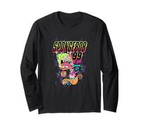 Spongebob Squarepants #99 Not Afraid To Be Square Cool Style Maglia a Manica