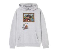 SpongeBob SquarePants Artistic Felpa con Cappuccio Uomo (NS8018)