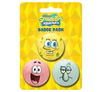 SpongeBob SquarePants Assorbed - Set di 3 spille con licenza ufficiale
