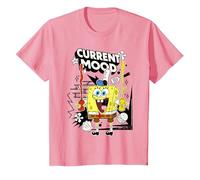 Spongebob Squarepants Attuale Mood Bambini Maglietta, Bambini, Rosa, 12 Anni