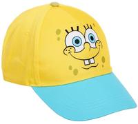 SpongeBob SquarePants Berretto da baseball per bambini, unisex, estivo, cappello da sole regolabile, Giallo, Taglia unica
