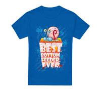 SpongeBob SquarePants Best Bottom Feed Ever Maglietta Uomo (TV6593)