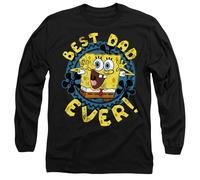 SpongeBob SquarePants Best Dad Ever Maglietta Festa del Papà Adulto (TV10816)