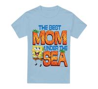 SpongeBob SquarePants Best Mom Under The Sea Maglietta Festa della (TV6390)