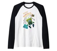 Spongebob Squarepants Beware The Hooks Maglia con Maniche Raglan