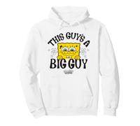 Spongebob Squarepants Big Guy Text Lean Felpa con Cappuccio