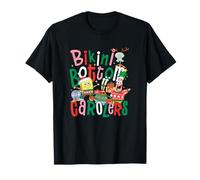 Spongebob Squarepants Bikini Bottom Carolers Christmas Day Maglietta