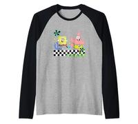 Spongebob Squarepants Bikini Bottom Dancing Maglia con Maniche Raglan