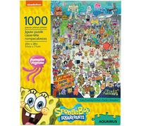 SpongeBob SquarePants Bikini Bottom Puzzle 1000 Pezzi Aquarius 690mm x 510mm