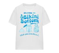 SpongeBob SquarePants Bikini Bottom Welcome Maglietta Adulto Unisex (TV15986)