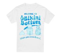 SpongeBob SquarePants Bikini Bottom Welcome Maglietta Uomo (TV6629)