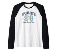 SpongeBob SquarePants Bikini Bottom's Best Baseball Retro Maglia con Maniche Raglan