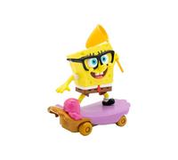 SPONGEBOB SQUAREPANTS Bob Esponja | Jelly Fishin’ Glider con Rete per Meduse | Giocattolo Meccanico Senza Batterie 13 cm | Figura Bambini 3+ Anni | Nickelodeon Originale