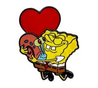 SpongeBob SquarePants Bobble Pin Badge Spongebob Heart 5 cm