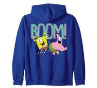 Spongebob Squarepants Boom Friends Forever Classic Good Time Felpa con Cappuccio