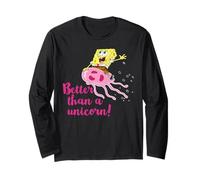 Spongebob Squarepants Calamaro Unicorno Happy Friends Classic Maglia a Manica