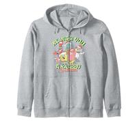 Spongebob Squarepants Christmas We Wish You A Krabby Xmas! Felpa con Cappuccio