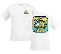 Spongebob Squarepants Classic Design Uomo T-Shirt Bianco Regular
