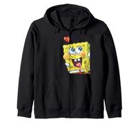 SpongeBob SquarePants con occhi a cuore Felpa con Cappuccio