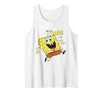 Spongebob Squarepants Dare To Be Square Happy Canotta
