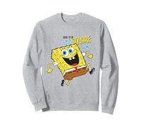 Spongebob Squarepants Dare To Be Square Happy Felpa