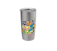 Spongebob Squarepants E Amici Supereroi Bicchiere termico in acciaio inox doppia parete