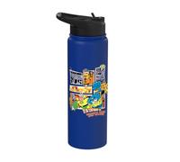 Spongebob Squarepants E Amici Supereroi Stainless Steel Insulated Water Bottle