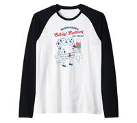 Spongebob Squarepants Enjoying The Bikini Bottom Ice Cream Maglia con Maniche Raglan