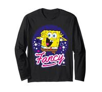 Spongebob Squarepants Fancy Friend Comedy Show Classico degli Anni '90 Maglia a Manica