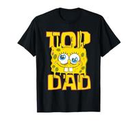 Spongebob Squarepants Father's Day Top Dad Sponge Face Maglietta