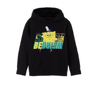 SpongeBob Squarepants Felpa con Cappuccio da Ragazzo in Nero | Felpa con Cappuccio Be Weird per Bambini | Felpa con Cappuccio Grafica dei Pesi per Adolescenti | Articoli di Maglione retrò dei Cartoni