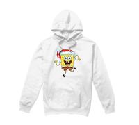 SpongeBob SquarePants Felpa con Cappuccio Natale Cappello da Babbo (TV8668)
